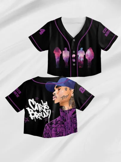Discover Custom Crop-top Baseball Jersey, Personalized Name & Number, Tour-inspired  3D