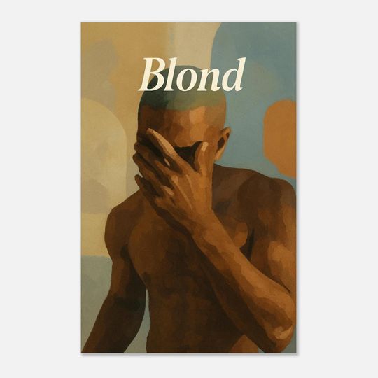 Discover Frank Ocean "Blonde" Fineart Poster
