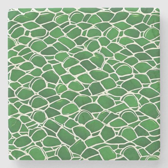 Discover Turtle Shell Pattern Stone Coaster