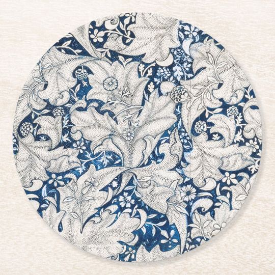 Discover PAPER COASTER : WILLIAM MORRIS  WALLFLOWER PATTERN
