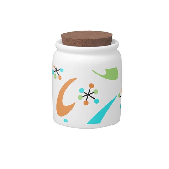 Discover Mid-Century Atomic Candy Jar