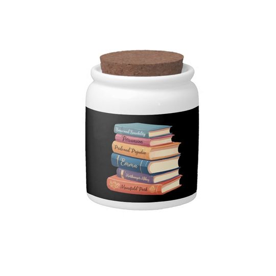 Discover Jane Austen's Novels VII Candy Jar