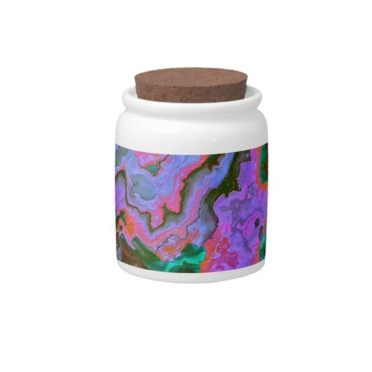 Discover Sour Marble  Candy Jar