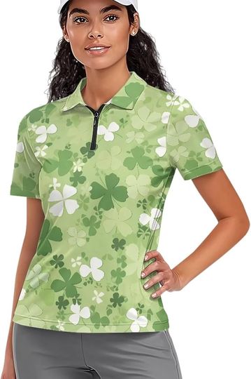Discover Sunflower Women's Short Sleeve Golf Shirts