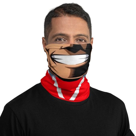 Discover ANIME HERO GAITER - Anime Neck Gaiter Mask - Printed Neck Warmer