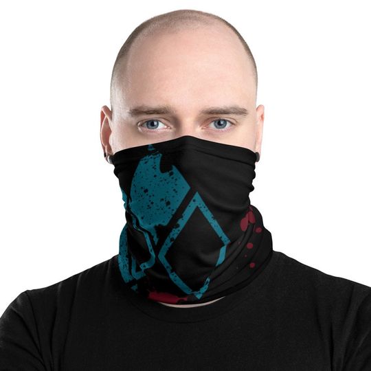 Discover Diamonds and Spades Neck Gaiter