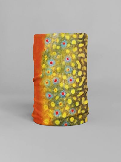 Discover Brook Trout Lightweight Neck Gaiter Face Mask Scarves