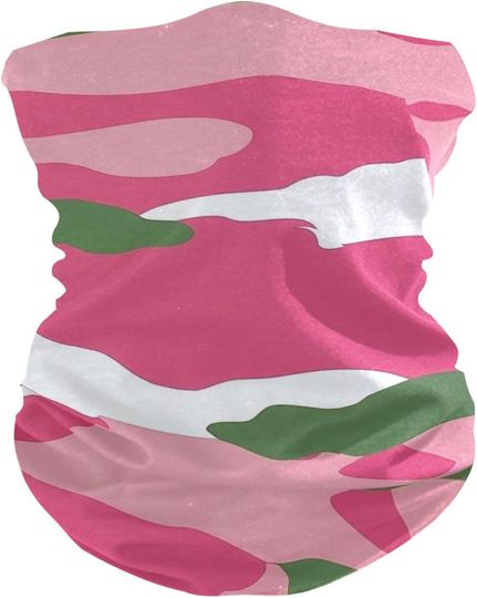 Discover Red Camouflage Pattern Winter Neck Gaiters