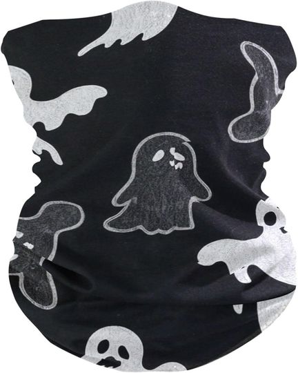 Discover Goth Halloween Spooks Hot/Cold Weather Sun protection neck gaiter women Unique Designs hood Mask for face for Kayaking Hiking halloween mask pa?os para la cabeza