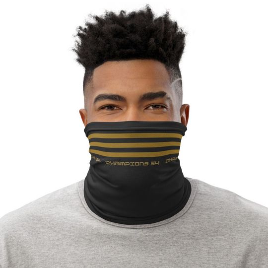 Discover Real Madrid 3 Champions Edition Neck Gaiter Face Mask Scarves