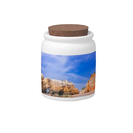 Discover Praia da rocha Portugal Candy Jar