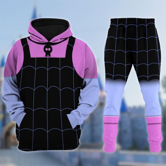 Discover Vampirina Hauntley Cosplay Costume, Vampirina Halloween Jogger Hoodie
