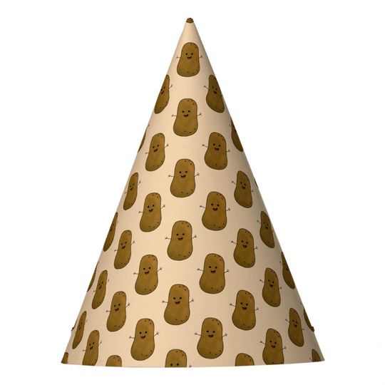 Discover Cute Happy Potato Party Hat