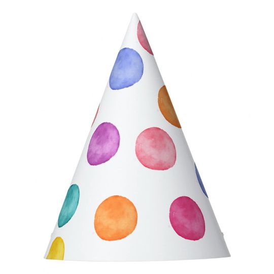 Discover Polka Dot Birthday Party Invite Party Hat