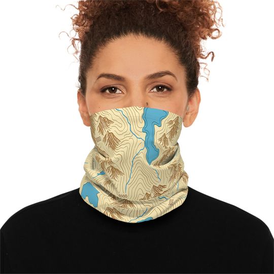 Discover ZFG Adventure-Inspired Lightweight Neck Gaiter - Outdoor Gear for Hikers - Fashionable Face Cover for Travel, Sun & Wind Protection