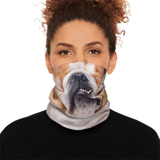 Discover Bulldog Lightweight Neck Gaiter Face Mask Scarves