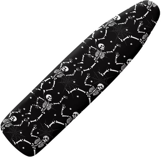 Discover ZDCUSTOM Funny Skeleton Ironing Board Cover