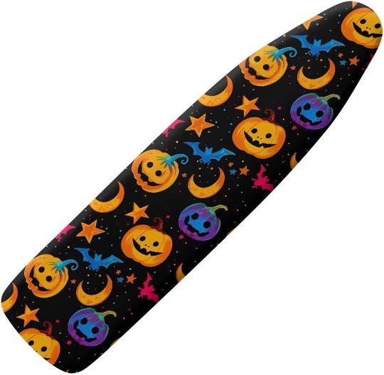 Discover Halloween Pumpkin Moon Ironing Board Cover