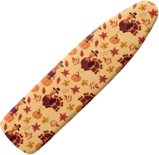 Discover Thanksgiving Turkey Pattern Ironing Board Cover