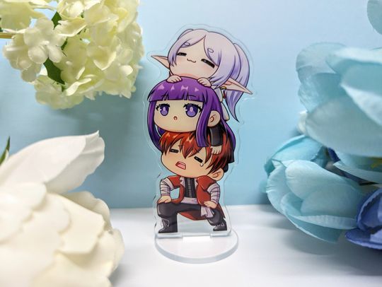 Discover Fantasy Anime Keychains | Hero Party | Acrylic Stand | Elf