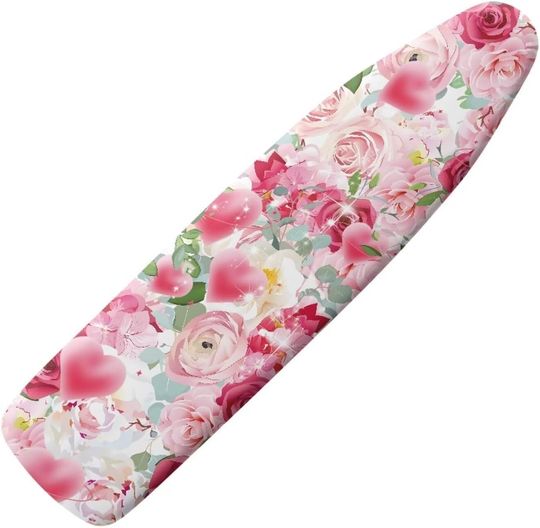 Discover Rose Floral Ironing Board Cover
