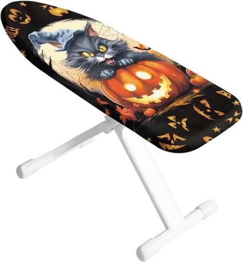 Discover Pumpkins Black Cat Ironing Board Cover