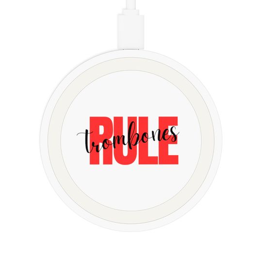 Discover Trombones Rule Quake Wireless Charging Pad