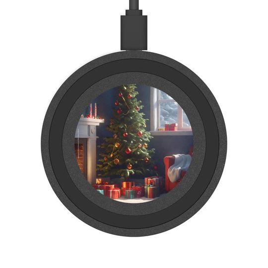 Discover Christmas Morning Quake Wireless Charging Pad