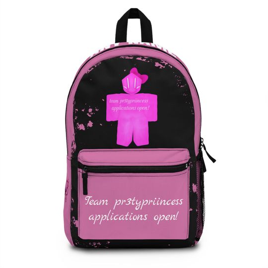 Discover Pr3typriincess inspired forsaken team pr3ty priincess Personalized Backpack