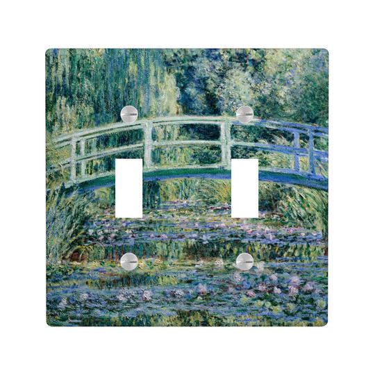 Discover Monet Wildflower Light Switch Cover, Wall Decor