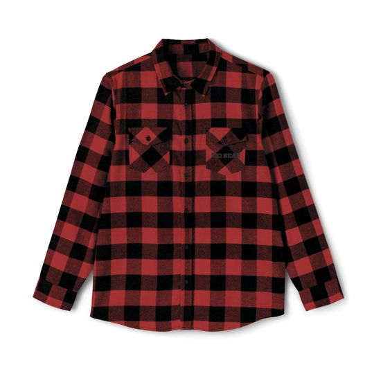 Discover SKI BEAR Unisex Flannel Shirt