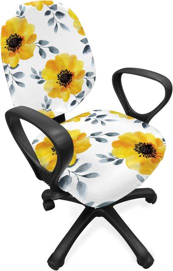 Discover Floral Office Chair Covers