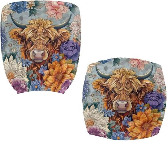 Discover Highland Cow Office Chair Covers