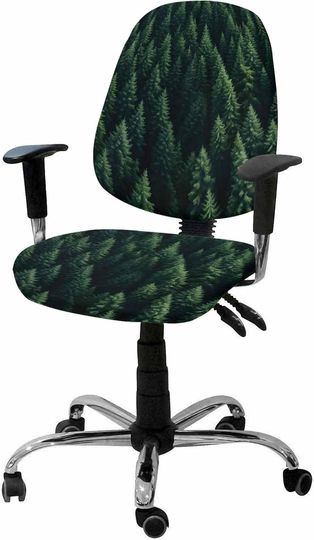 Discover Green Forest Office Chair Covers