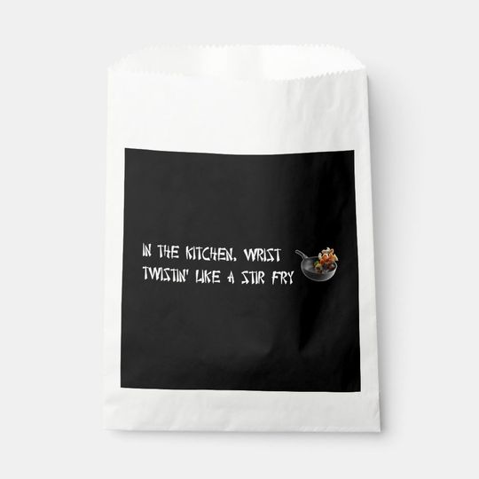 Discover Like A Stir Fry Quote Song Lyrics Food Music Cool Favor Bag