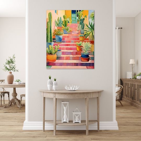 Discover Paint By Numbers Kit For Adults Succulent and Cactus Entrance House Plants Flower Painting Kit Gift for Crafters Home Decor Christmas 134