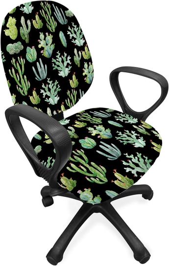 Discover Spring Flower Office Chair Covers