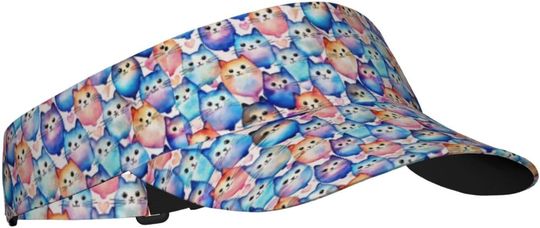 Discover Coffee Lover AOP Sun Visor Hats