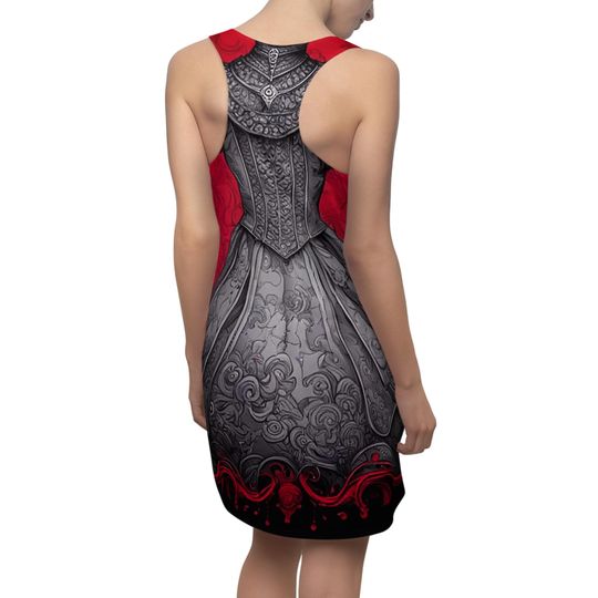 Discover Gothic Victorian Racerback Dress | Flattering Dark Aesthetic
