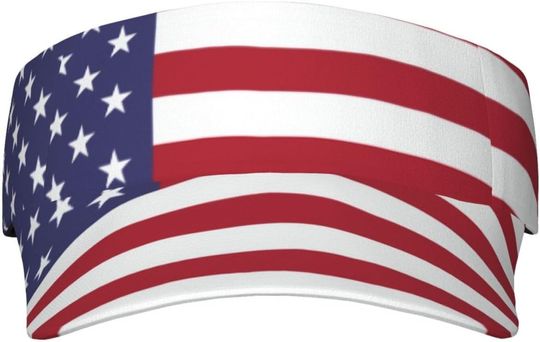 Discover Cute Flag AOP Sun Visor Hats