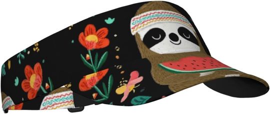 Discover Dragonflies Grey AOP Sun Visor Hats