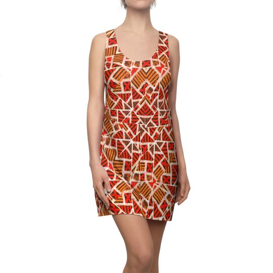 Discover Women's Cut & Sew Racerback Dress (AOP) summer dress dresses office dress short dress casual dress evening dress womens clothing red dress
