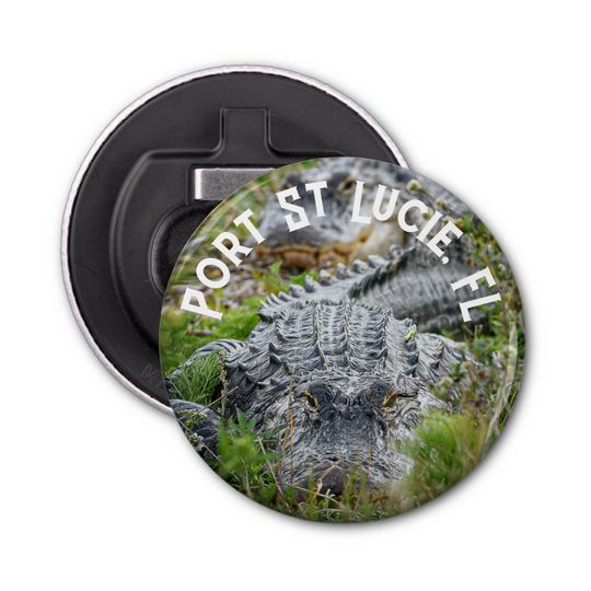 Discover "Custom Printed" Gators Magnet Bottle Opener
