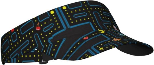 Discover Cat AOP Sun Visor Hats