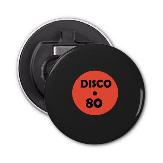 Discover Vinyl Record Plate Bottle Opener