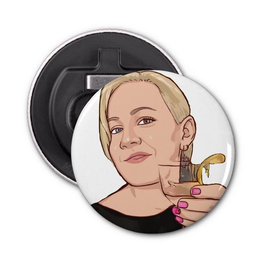 Discover Bottle Opener & Magnet - WHITE