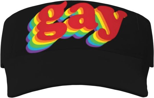 Discover Gay AOP Sun Visor Hats