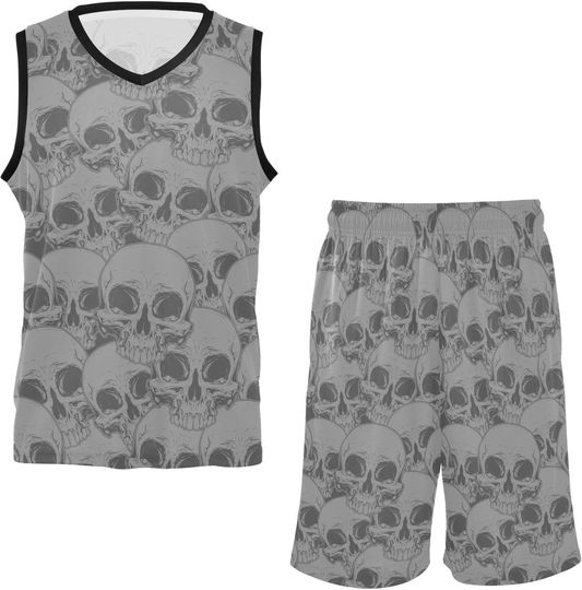 Discover skull Basketball Jersey Sets