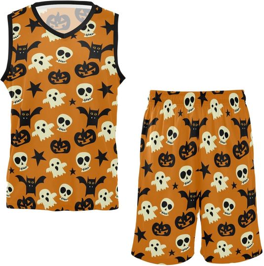 Discover halloween Basketball Jersey Sets