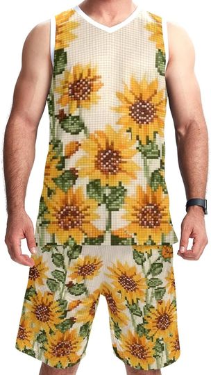 Discover Sunflower Basketball Jersey Set